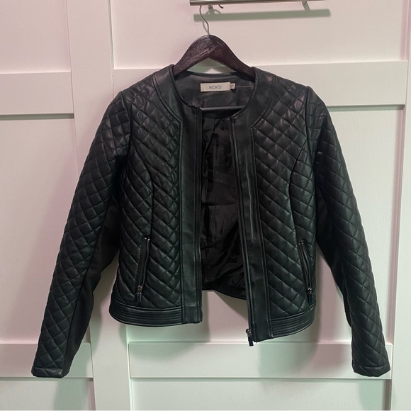 Faux Leather Jacket - Picture 1 of 2